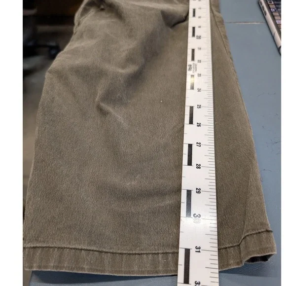 Kuhl Revolvr Pants Men 40x32 Dark Khaki Brown & Green Vintage Patina Dye 5232 - Picture 15 of 16